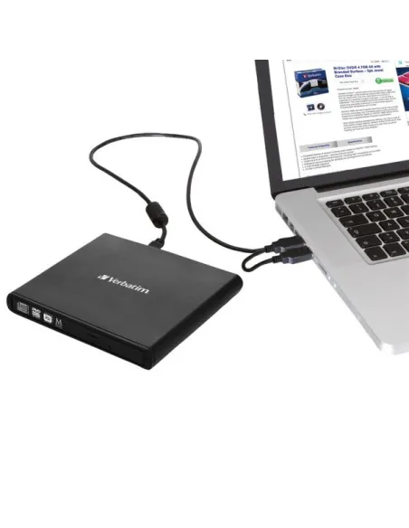 DVD REWRITER USB EXT SLIM NERO