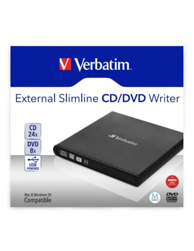 DVD REWRITER USB EXT SLIM NERO