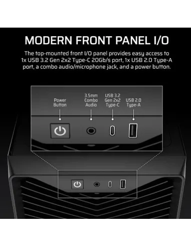 3200D RS MID-TOWER CASE BLACK