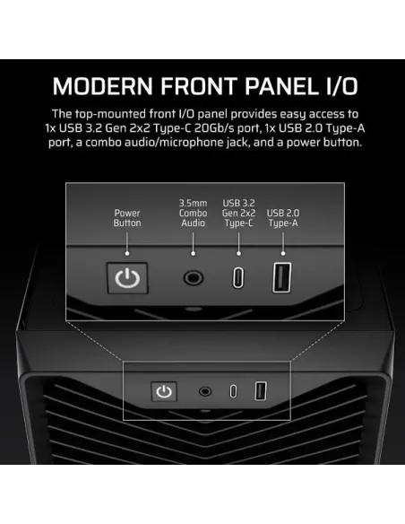 3200D RS MID-TOWER CASE BLACK