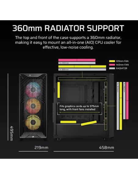 3200D RS ARGB MID-TOWER CASE BLACK