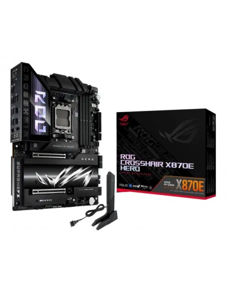 ASUS ROG Crosshair X870E Hero Mainboard, AMD X870E, Sockel AM5, DDR5
