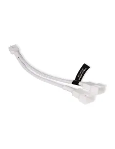 Alphacool Y-Splitter 4-Pin auf 2x 4-Pin PWM 15cm - weiß