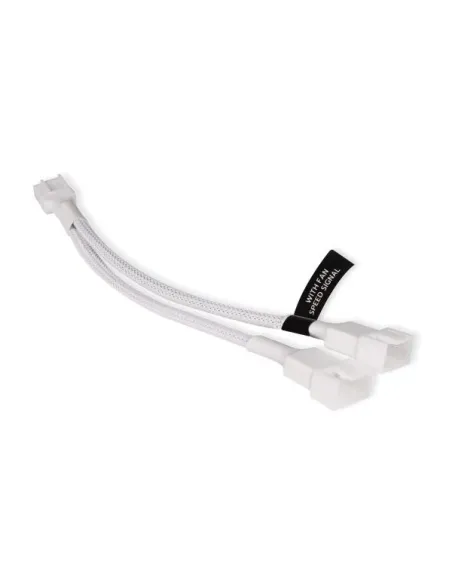 Alphacool Y-Splitter 4-Pin auf 2x 4-Pin PWM 15cm - weiß