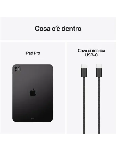 Apple iPad Pro 2025 6Gen 11" 512GB M5 S.Black ITA MDWM4TY/A