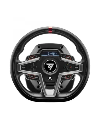 Thrustmaster T248 offre un'esperienza di guida coinvolgente su PC e console. Il suo sistema ibrido garantisce potenza, mentre i