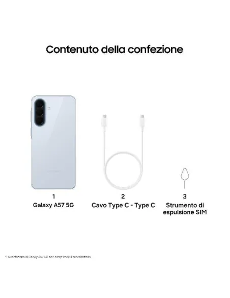 GALAXY A57 8+256GB ICYBLUE