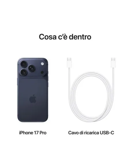 Apple iPhone 17 Pro 1TB Blu Profondo