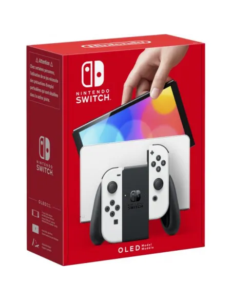 Nintendo Switch (modello Oled) Bianco, schermo 7 pollici