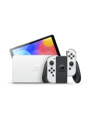 Nintendo Switch (modello Oled) Bianco, schermo 7 pollici