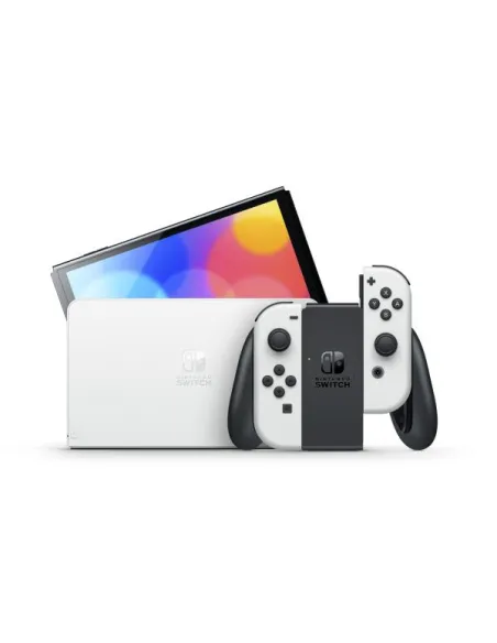 Nintendo Switch (modello Oled) Bianco, schermo 7 pollici