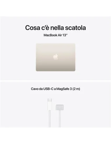 Apple MacBook Air 2026 13" M5 10C/10G 16/1TB Starlight MDHC4T/A