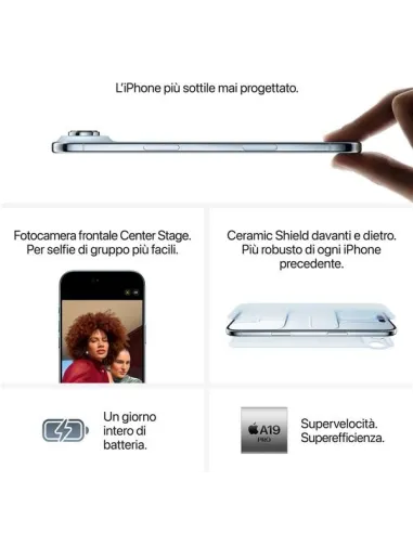 Apple iPhone Air 512GB 6,5"Sky Blue ITA MG2V4QL/A