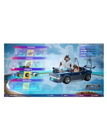 DREAMWORKS ALL-STAR KART RAC SWITCH
