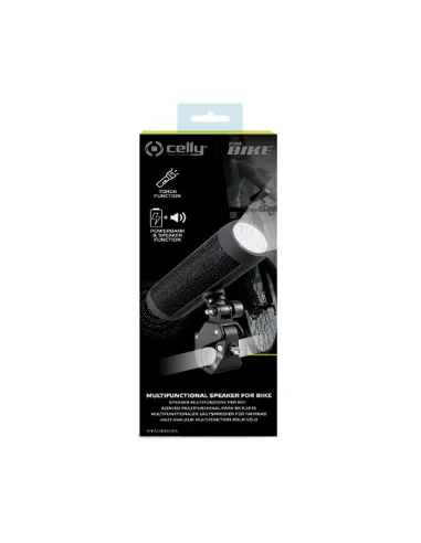 BIKE SPEAKER FLASHLIGHT BLACK