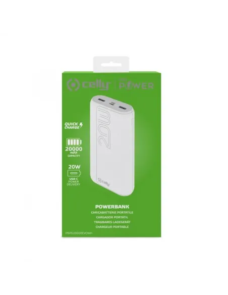 POWER BANK PD20W 20000 EVO WHITE