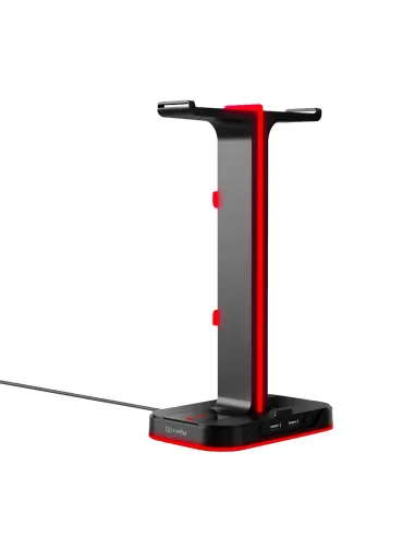 GAMING HEADPHONE STAND PS RGB BLACK