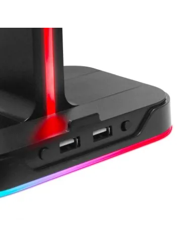 GAMING HEADPHONE STAND PS RGB BLACK