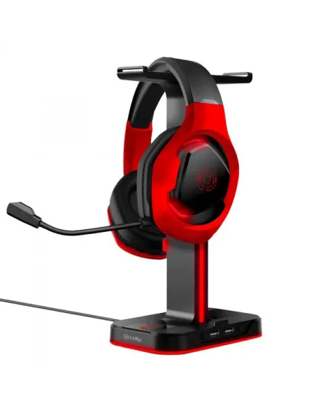 GAMING HEADPHONE STAND PS RGB BLACK