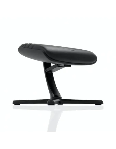 noblechairs Fußstütze 2 - Echtleder Schwarz
