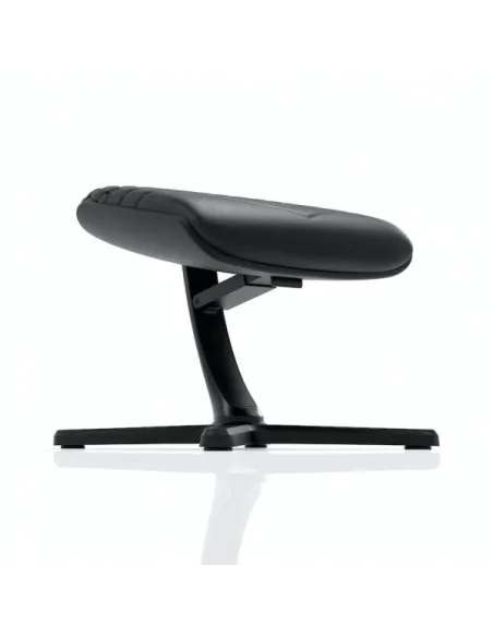 noblechairs Fußstütze 2 - Echtleder Schwarz