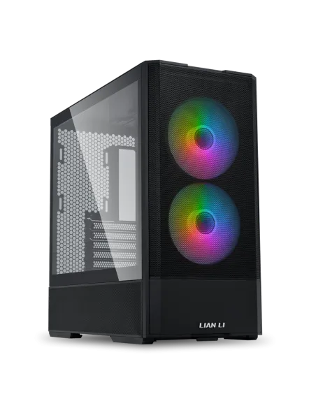 Lian Li LANCOOL 207 PC Gehäuse, Midi-Tower, ATX, Tempered Glass - schwarz
