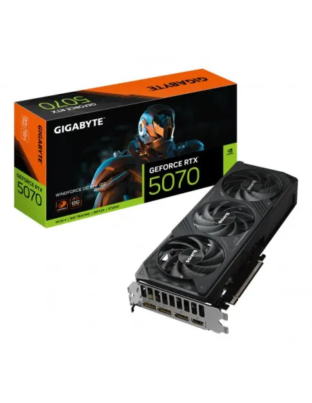 GIGABYTE GeForce RTX 5070 Windforce OC 12G, 12288 MB GDDR7