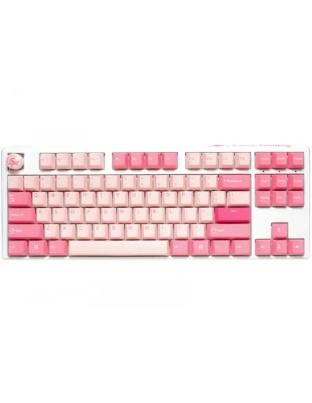 Ducky One 3 Gossamer TKL Pink Gaming Keyboard - MX-Red (US)
