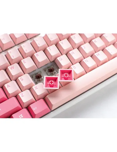Ducky One 3 Gossamer TKL Pink Gaming Keyboard - MX-Red (US)