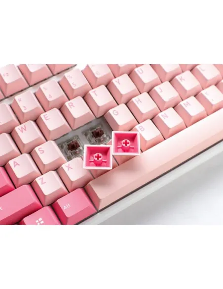 Ducky One 3 Gossamer TKL Pink Gaming Keyboard - MX-Red (US)