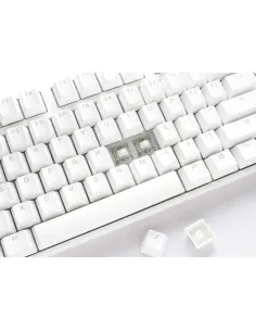 Ducky One 3 Classic Pure White Gaming Tastatur, RGB LED - MX-Blue 2