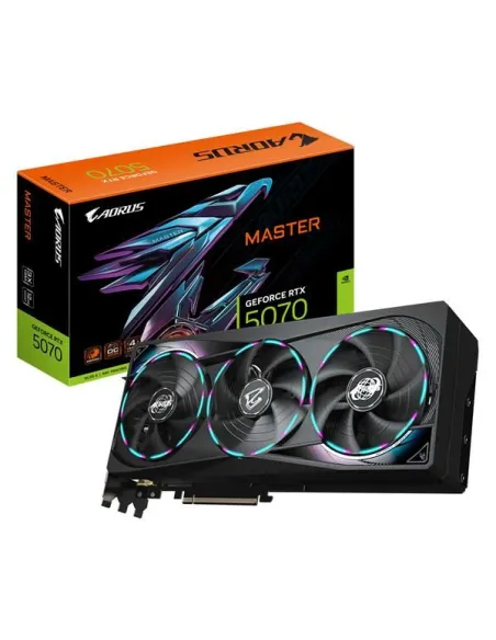 GIGABYTE AORUS GeForce RTX 5070 MASTER 12G Scheda Grafica - 12GB