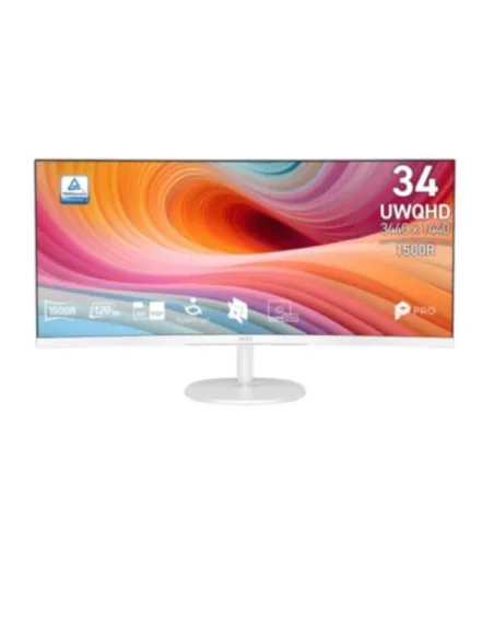 MSI Pro MP341CQW E12 Monitor PC 86,4 cm (34") 3440 x 1440 Pixel