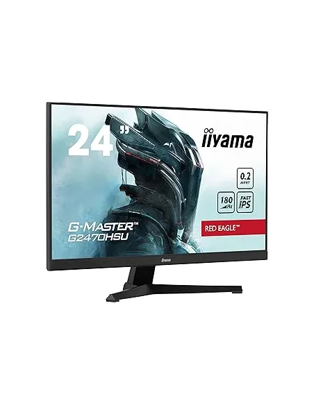 iiyama Monitor G-Master GMaster G2470HSU-B6 G2470HSUB6 Red Eagle (G2470HSU-B6)