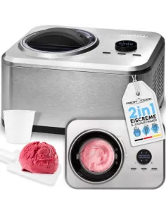 ProfiCook PC-ICM 1268 Gelatiera compressore 1,5 L 150 W Acciaio inox