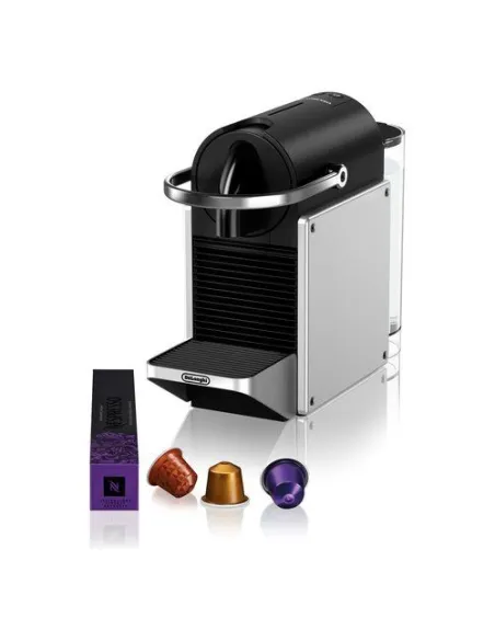 Macchina caffè De Longhi 0132193834 PIXIE EN 127S Silver e Black
