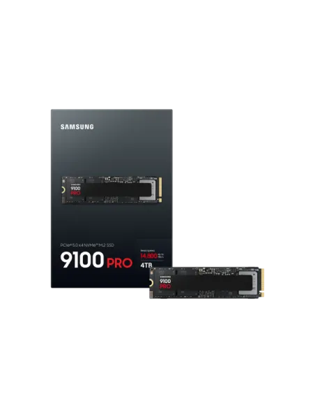 Samsung 9100 PRO Series NVMe SSD, PCIe 5.0 M.2 Typ 2280 - 4 TB