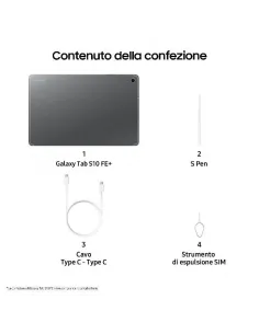 GALAXY TAB S10 FE+ 8+128GB GRAY