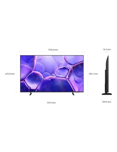 Samsung U8000F UE50U8072FUXXH TV 127 cm (50") 4K Ultra HD Smart TV Wi-Fi Nero