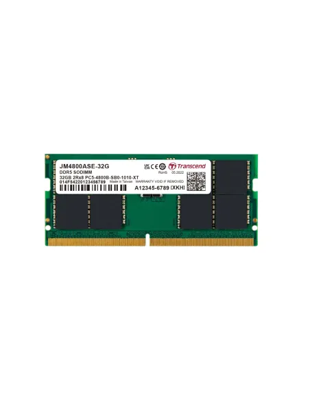 32GB JM DDR5 4800 SO-DIMM 2RX8 2GX8