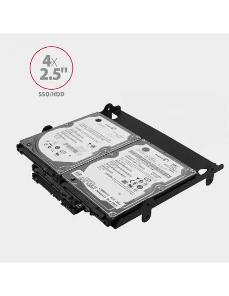 Axagon RHD-435 kit di fissaggio Nero Metallo