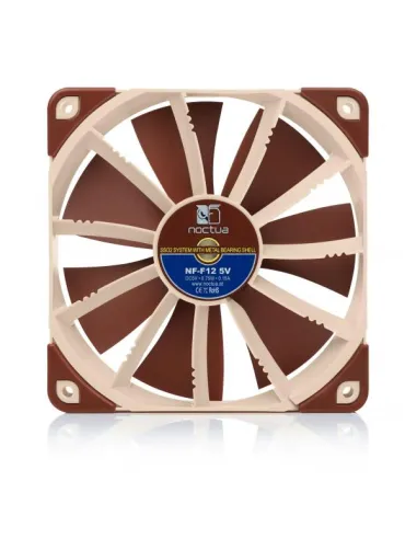 Noctua NF-F12 Case per computer Ventilatore 12 cm Beige, Marrone
