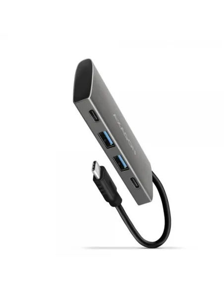 Axagon HMC-4G2 hub di interfaccia USB 3.2 Gen 2 (3.1 Gen 2) Type-C