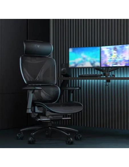 ThunderX3 XTC-Mesh Gaming Stuhl - schwarz