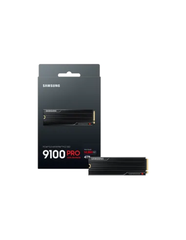Samsung 9100 PRO Series NVMe SSD, PCIe 5.0 M.2 Typ 2280, mit Kühlkörper - 4TB