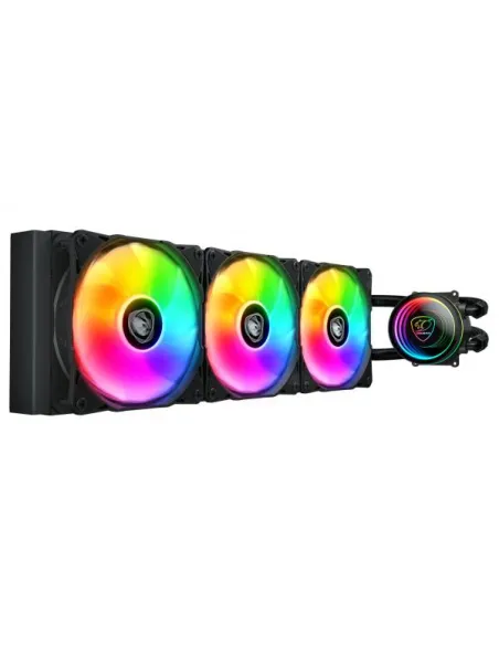 Cougar Poseidon Elite 360 ARGB e' un dissipatore a liquido con un radiatore da 360mm.