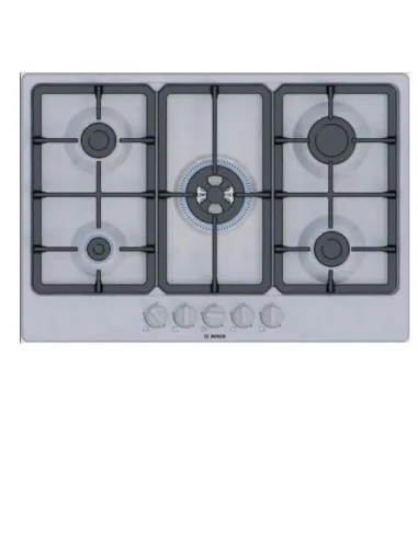 PIANO GAS PGQ7B5K90 5F 75CM INOX