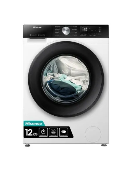 Lavatrice Hisense 20013530 3S WF3S1243BW3 White e Black