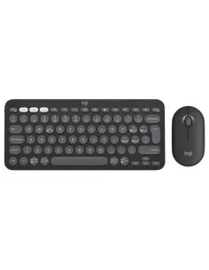 Tastiera e mouse Logitech 920 012221 K SERIES Pebble 2 Combo Graphite