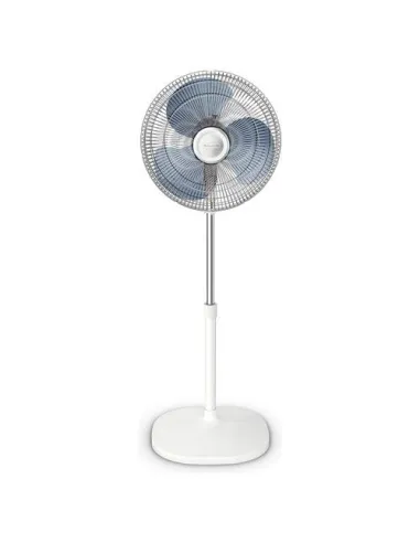 Ventilatore Rowenta 4100000623 ESSENTIAL + Vu4410 Bianco e Silver